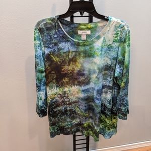 CJ Banks shirt Size X